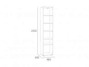 Шкаф-пенал Элиот НМ 041.72 в Миньяре - minyar.mebel74.com | фото 2