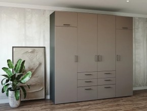 Шкаф распашной 2400А Мокко в Миньяре - minyar.mebel74.com | фото