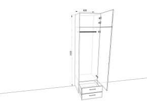 Шкаф распашной Ш639ЯМК Антрацит в Миньяре - minyar.mebel74.com | фото 2