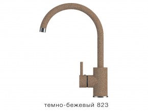 Смеситель кухонный Элара Tolero Темно-бежевый 823 в Миньяре - minyar.mebel74.com | фото