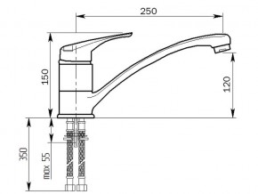 Смеситель MS-003 в Миньяре - minyar.mebel74.com | фото 2