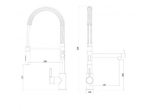 Смесители Florentina Аква хром в Миньяре - minyar.mebel74.com | фото 2