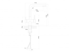 Смесители Florentina Арес Нержавеющая сталь в Миньяре - minyar.mebel74.com | фото 2