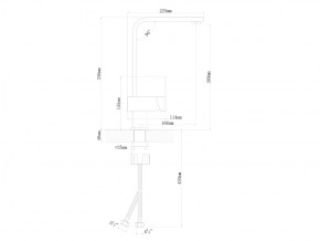 Смесители Florentina Сильвер в Миньяре - minyar.mebel74.com | фото 3