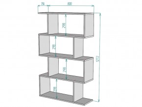 Стеллаж S54 в Миньяре - minyar.mebel74.com | фото 3