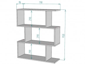 Стеллаж S55 в Миньяре - minyar.mebel74.com | фото 3