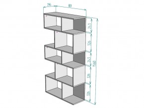 Стеллаж S6 в Миньяре - minyar.mebel74.com | фото 3