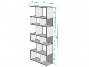 Стеллаж S7 в Миньяре - minyar.mebel74.com | фото 3