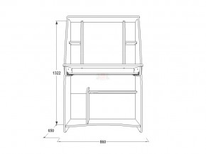 Стол компьютерный СК 3 ясень анкор в Миньяре - minyar.mebel74.com | фото 2