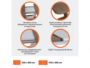 Стол обеденный Vox Дуб Канзас/Пепел в Миньяре - minyar.mebel74.com | фото 3