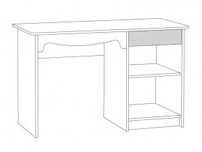 Стол письменный 12.24 Флоренция в Миньяре - minyar.mebel74.com | фото 2