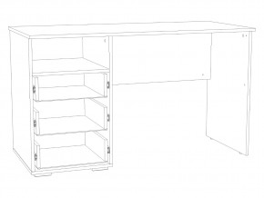 Стол письменный Банни НМ 041.40 фасад Бисквит в Миньяре - minyar.mebel74.com | фото 4