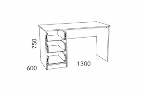 Стол письменный Фанк НМ 011.47-01 М2 в Миньяре - minyar.mebel74.com | фото 3