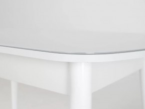 Стол раскладной Хоста опоры массив цилиндрический Белый в Миньяре - minyar.mebel74.com | фото 4