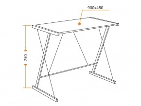 Стол WD-09 oak в Миньяре - minyar.mebel74.com | фото 2