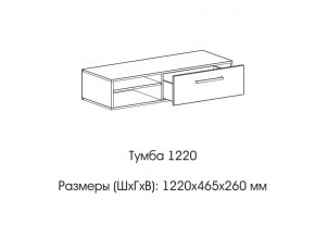 Тумба 1220 (низкая) в Миньяре - minyar.mebel74.com | фото