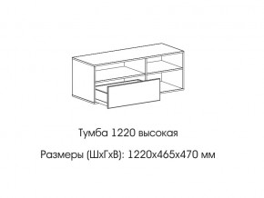 Тумба 1220 (высокая) в Миньяре - minyar.mebel74.com | фото