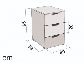 Тумба Svogen белый в Миньяре - minyar.mebel74.com | фото 3