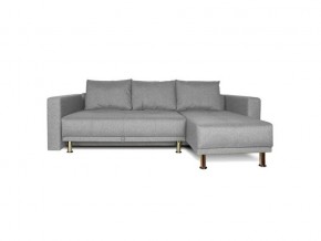 Угловой диван серый Некст с подлокотниками Melange в Миньяре - minyar.mebel74.com | фото