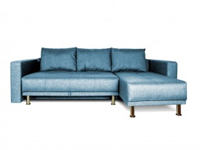 Угловой диван серо-синий с подлокотниками Некст denim в Миньяре - minyar.mebel74.com | фото