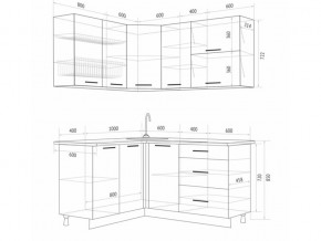 Угловой кухонный гарнитур Флоренс Грин в Миньяре - minyar.mebel74.com | фото 5